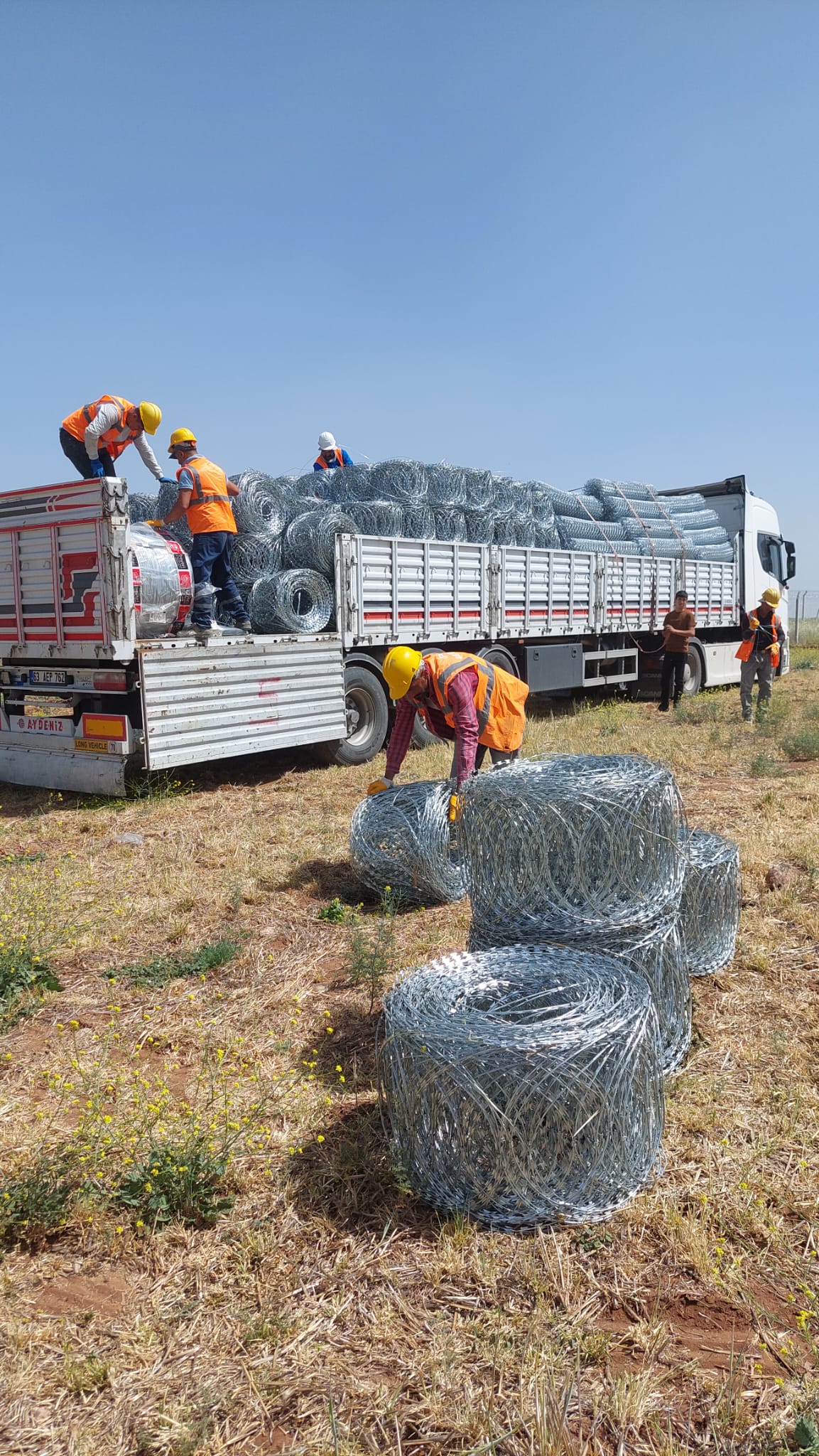 Düzlemsel Jiletli Tel 45